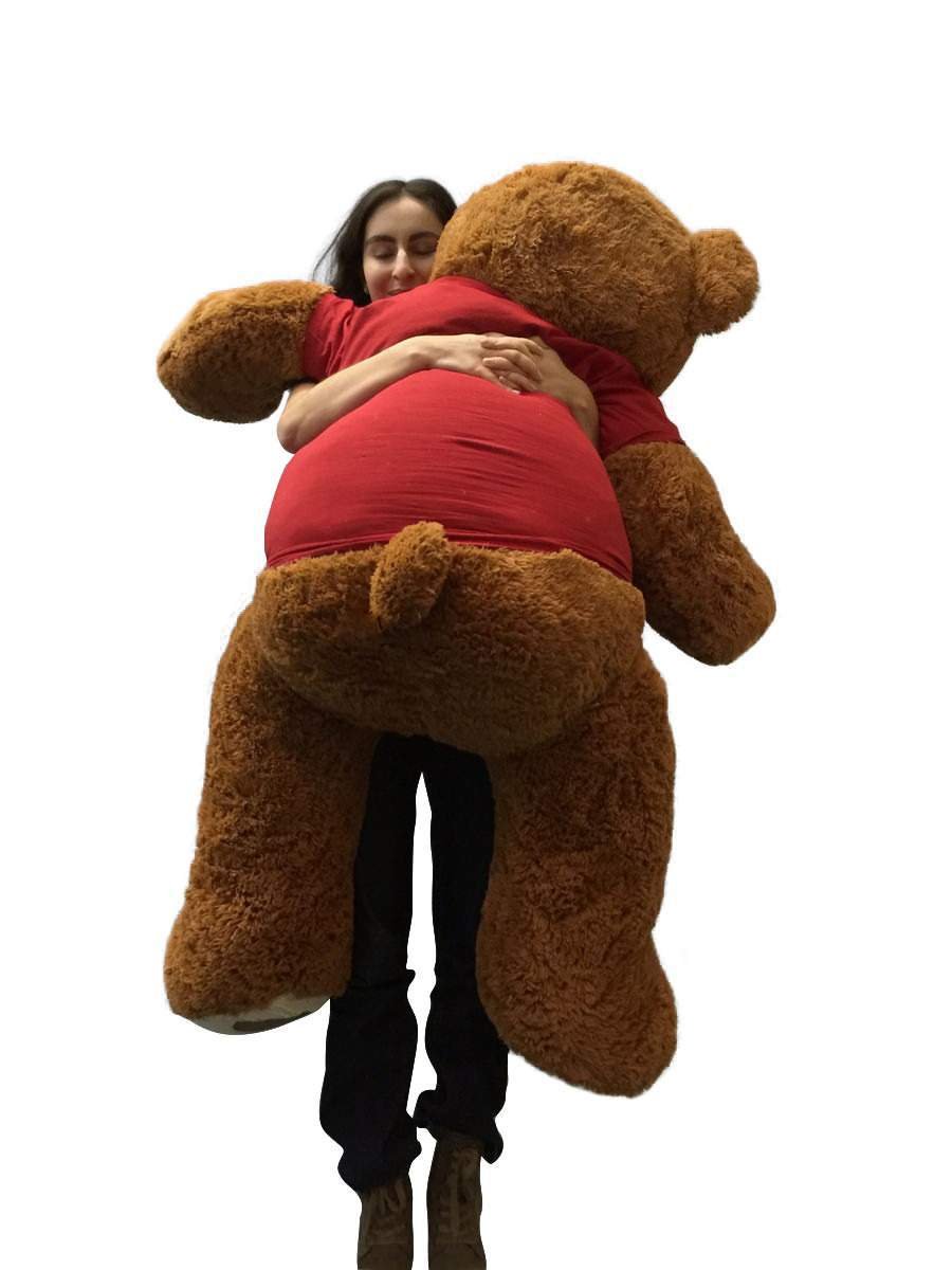 Amazon.com: Big Plush 5 Foot Giant Teddy Bear Wearing LET ME BE